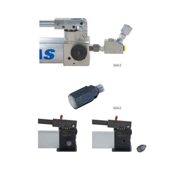 Manometeranschlüsse MA2/3